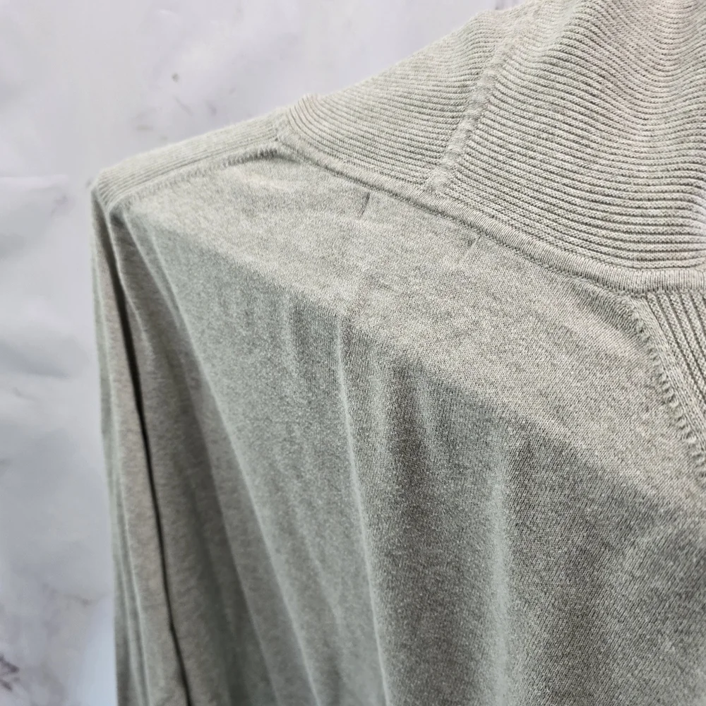 Banana Republic Hoodie Mens Medium Gray Pullover Lightweight Shirt